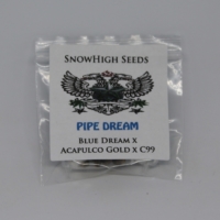 Pipe Dream cannabis seeds snow high brand