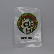 Red OG mariuana seeds, bred by DeadPan Head