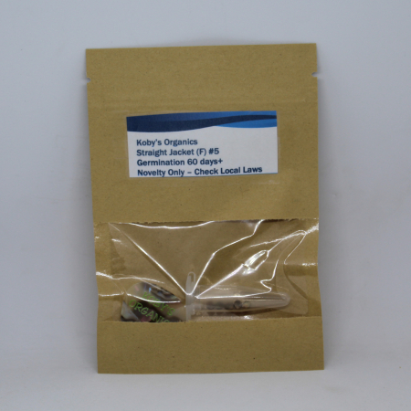 Straight Jacket cannabis seed pack | Koby Organics